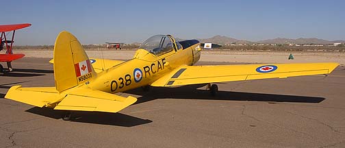 DeHavilland of Canada DHC-1B-2-S5 Chipmunk N58038, Copperstate Fly-in, October 22, 2011